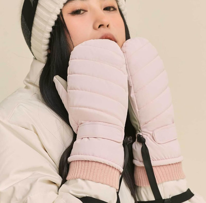 UTOWO Outdoors Winter Ski Mittens for Men Women - Warm Snow Mitts for Cold Weather Non-Slip Water-Repellent Gloves Windproof - Image 5